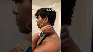 How to cut Tapered Microlocs microlocs locstyles FULL VIDEO ON CHANNEL [upl. by Noremak]