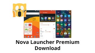 Nova Launcher Premium version MOD Everything Unlocked all Feature High Class  Android amp iOS [upl. by Garcia]