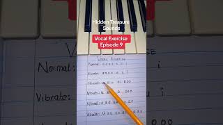 Vocal Exercise Episode 9 vocaltraining singers hiddentreasuresounds Big ups you do all [upl. by Honniball516]