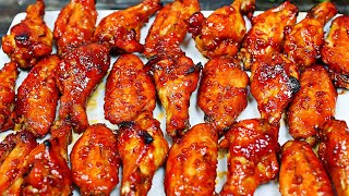 Oven BBQ Chicken Wings [upl. by Anahcra74]