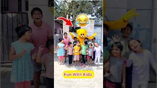 Teddy🧸with kids 🤣……funnyshorts trendingreels comedy [upl. by Lasky724]