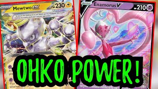 MewTwo ex Can OHKO Anything and is FUN Pokemon TCG Live [upl. by Andrei]