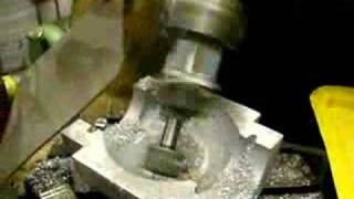 Machining Hemispheres on milling machine [upl. by Connelley]