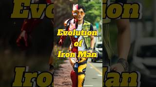 Evolution of IronMan  Avengers of EvolutionMarvel Avengers Ironman shorts hybrid evolution [upl. by Sayles]