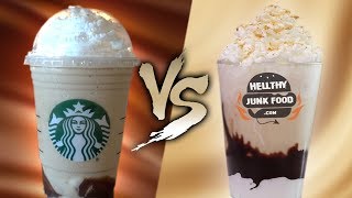 SMORES FRAPPUCCINO  DIY VS BUY [upl. by Hotchkiss]