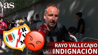 INDIGNACIÓN de la afición del RAYO VALLECANO con EL CLUB  quot¿ESTE EQUIPO TIENE DIRECTIVAquot  AS [upl. by Gordy]