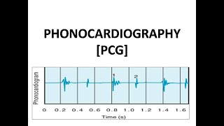 Phonocardiography PCG [upl. by Sophia]