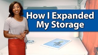 How I Expanded My Closet Storage [upl. by Mauldon]