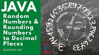 How to Generate Random Numbers Java  How to Round Numbers to Decimal Places in Java  DecimalFormat [upl. by Gibeon]