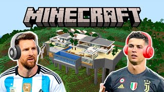 Messi amp Ronaldo playing MINECRAFT [upl. by Sarad]