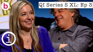 QI Series S XL Episode 3 FULL EPISODE  With Eshaan Akbar John Barrowman amp Victoria Coren Mitchell [upl. by Michey]