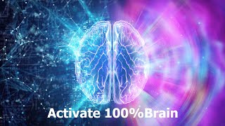 Activate 100 of Your Brain and Achieve Everything You Want  Brain Neuroplasticity  432 hz [upl. by Einimod]