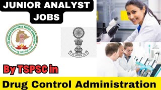 Junior Analyst Jobs in Telangana I complete details about govt junior analyst [upl. by Pucida]