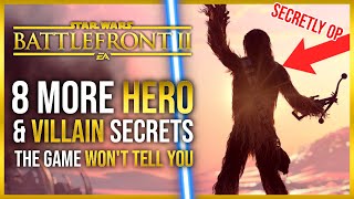 Battlefront 2 Tips  MORE Hero SECRETS The Game Wont Tell You [upl. by Fantasia]