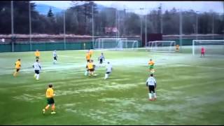 Patrik Jakubík 12 rokov MŠK Žilina U13  Akadémia Juventus Žilina U14 1232016 [upl. by Maje]