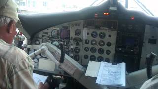 DHC6 Twinotter full startup procedure [upl. by Semaj]