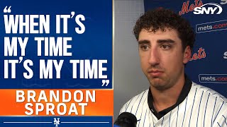 Mets prospect Brandon Sproat on being named Mets Minor League Pitcher of the Year  SNY [upl. by Balsam687]