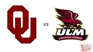 Oklahoma Highlights vs ULM  83113 HD [upl. by Sidman218]