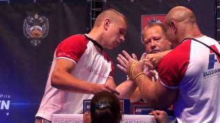 Zhokh Vs Semerenko A1 Russian Open 2013 Part48 Left Hand [upl. by Amsirp459]