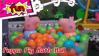 Toys Peppa Pig Bath Balls Story Funny Toys by Dolant TV Toys [upl. by Sid]