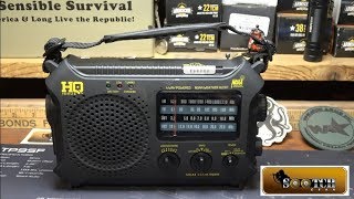 Solar Dynamo Crank Emergency Weather Radio Review [upl. by Fabri218]