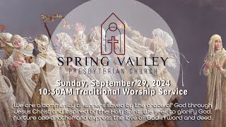 Sunday Worship Traditional 1030 am September 29 2024 [upl. by Block425]