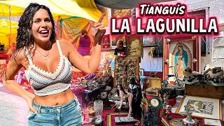 Tianguis de la LAGUNILLA  El mercado más increíble y antiguo de México CDMX [upl. by Blasien]