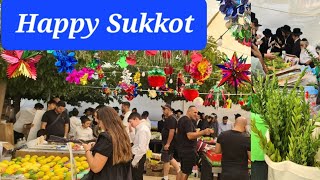 Happy Sukkot Israel and all the Jewish People Celebrate Sukkot Holiday from Jerusalem [upl. by Adlare]