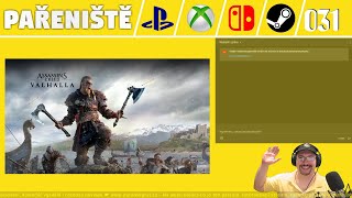 Pařeniště 31 číslo  Listopad 2020  PS Plus Xbox Gold novinky slevy a hry zdarma  CZ 4K60 [upl. by Anirahs672]