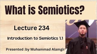 What is SemioticsBy Muhammad Alamgir [upl. by Clemence]