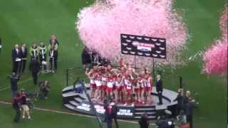 2012 AFL Grand Final  from the nosebleed seats [upl. by Gabriell]