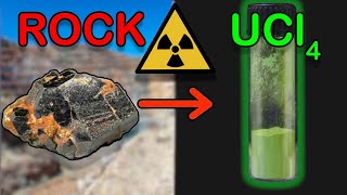 Making Uranium Tetrachloride out of my Rock [upl. by Gaul198]