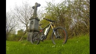 Haibike xDuro PRO Downhill only Lenkerperspektive [upl. by Vin]