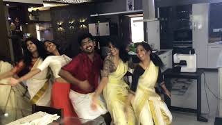 Onam 2017 jimikki kammal dance [upl. by Barra]