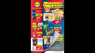 Catalog Lidl 30 Septembrie  6 Octombrie 2024  Oferta Lidl din 30092024 [upl. by Swayne]