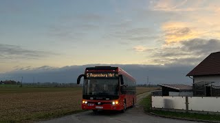 Mitfahrtvideo Ebusco 22 12M  RBO Regensburg [upl. by Intyre997]