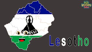 Lesotho Geography [upl. by Whitby]