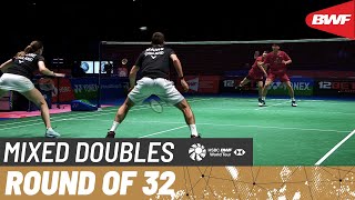 YONEX All England Open 2023  MairsMoore ENG vs KimJeong KOR  R32 [upl. by Ramoh362]