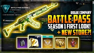 Rogue Company Battle Pass Season 1 FULL REVEAL and NEW STORE [upl. by Tomkin515]