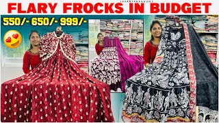 ఇన్ని varieties 💃🏻 ఇంత Affordable prices లో 😱MOST TRENDING FROCKS amp sets 🩷 [upl. by Hadrian587]