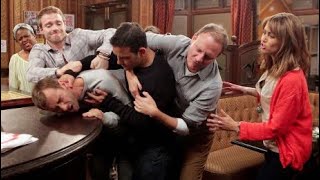 Coronation Street  Jason Grimshaw Punches Marcus Dent 12th November 2012 Episode 2 [upl. by Anael]