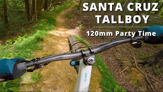 SANTA CRUZ TALLBOY V5  Short on Travel Not on Fun [upl. by Urias]