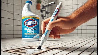 ✨ Clorox Bleach Pen GEL  2oz  Best Clorox Bleach Pens for Grout 🧼 [upl. by Yram]