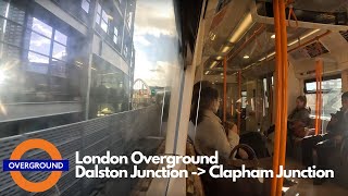 London Overground Full Journey  South London Line Dalston Junction  Clapham Junction [upl. by Sainana]