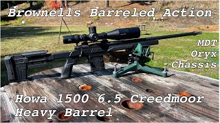 Brownells Barreled Action Howa 1500 6 5 Creedmoor [upl. by Hsemar]