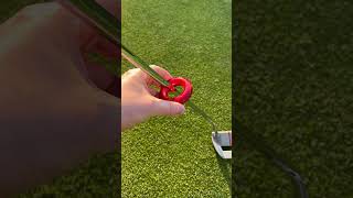 NEVER miss a PUTT AGAIN with this WEIGHTED GOLF SHAFT RING golf golftips golfputting [upl. by Sofko]