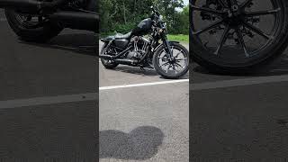 Harley Davidson Sportster Iron 883 Warm Start Rev Idle [upl. by Tempest394]