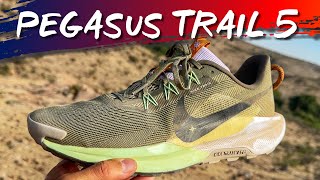 NIKE PEGASUS TRAIL 5 REVIEW UltraSersh [upl. by Esiuqram]