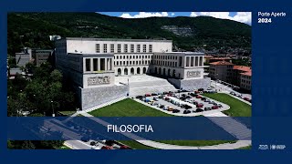 Filosofia  Laurea magistrale [upl. by Tolland]