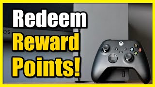 How to Redeem Microsoft Reward Points on Xbox Series XS Fast Tutorial [upl. by Dyoll]